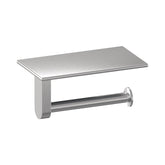 BRAUER Toiletrolhouder met planchet RVS geborsteld PVD